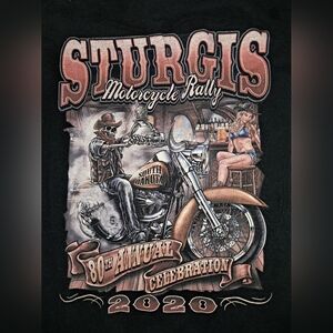 2020 Black Sturgis Long Sleeve Shirt